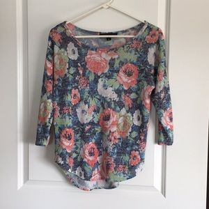Lightweight floral shirt